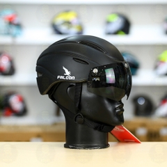 Nón Thể Thao POC Falcon City Đen Nhám FREESHIP