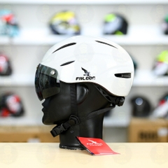 Nón Thể Thao POC Falcon City Trắng Bóng  FREESHIP