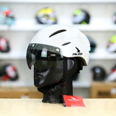 Nón Thể Thao POC Falcon City Trắng Bóng  FREESHIP