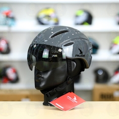 Nón Thể Thao POC Falcon City Xi Măng Bóng  FREESHIP