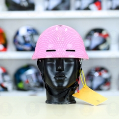 Nón thể thao POC PK02 FREESHIP - Hồng Chấm Bi