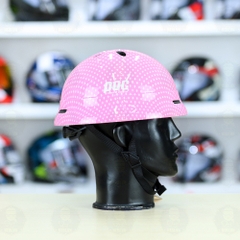 Nón thể thao POC PK02 FREESHIP - Hồng Chấm Bi