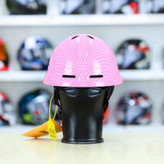 Nón thể thao POC PK02 FREESHIP - Hồng Chấm Bi