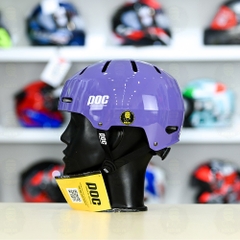 Nón Bảo Hiểm POC P05 Freesize FREESHIP - Tím Bóng
