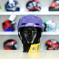 Nón Bảo Hiểm POC P05 Freesize FREESHIP - Tím Bóng