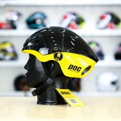 Nón Thể Thao POC P02 Đen Vàng Bóng  FREESHIP