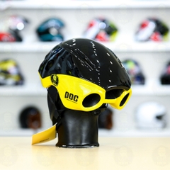 Nón Thể Thao POC P02 Đen Vàng Bóng  FREESHIP