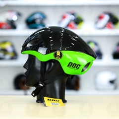 Nón Thể Thao POC P02 Đen Xanh Lá Bóng FREESHIP