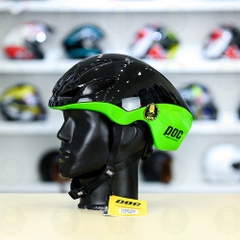 Nón Thể Thao POC P02 Đen Xanh Lá Bóng FREESHIP