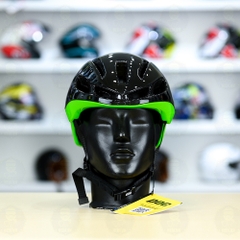 Nón Thể Thao POC P02 Đen Xanh Lá Bóng FREESHIP