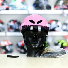 Poc Falcon Trắng Hồng Bóng Freesize FREESHIP