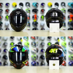 Tem Decal AGV ROSSI SOLELUNA WINTER TEST Dán Cho Nón Fullface - Chưa Gồm Nón - FREESHIP