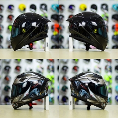 Tem Decal Honda Winner Xám Đen Cho Yohe 978 plus & Roc 01 - Không Nón - FREESHIP