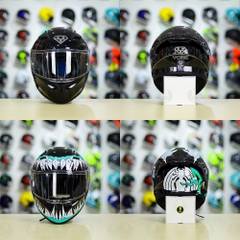 Tem Decal Venom Version 2 Mint Độc tố Cho Yohe 978/ROC 01 - Không Nón - FREESHIP