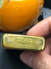 Zippo Mỹ Chu Niên 1932 - 1985 Brass Chủ đề The 80's (Used 90%)