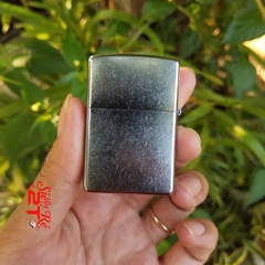 Zippo Street Chrome 207 - Zippo Chính Hãng Mỹ Mạ Chrome Xi Bụi (New Fullbox)