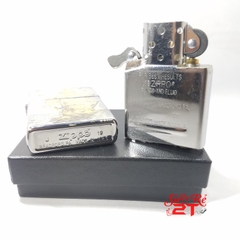 Zippo Mỹ 2019 Chrome bóng khắc sâu ánh thao chủ đề thuận buồm xuôi gió - New fullbox