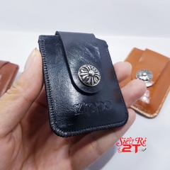 Bao da Zippo có móc đeo thắt lưng