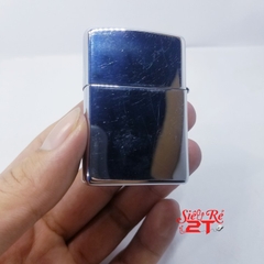 Zippo Mỹ X la mã 1994 mộc ngược Chrome bóng trơn (Used 90%)