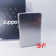 Zippo Street Chrome 207 - Zippo Chính Hãng Mỹ Mạ Chrome Xi Bụi (New Fullbox)