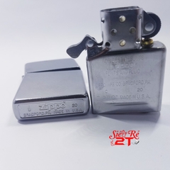 Zippo Street Chrome 207 - Zippo Chính Hãng Mỹ Mạ Chrome Xi Bụi (New Fullbox)