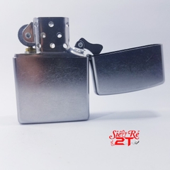 Zippo Street Chrome 207 - Zippo Chính Hãng Mỹ Mạ Chrome Xi Bụi (New Fullbox)