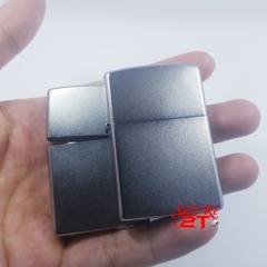 Vỏ Zippo Satin Chrome 205 Chính Hãng