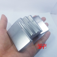 Vỏ Zippo Satin Chrome 205 Chính Hãng