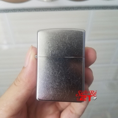 Vỏ Zippo Street Chrome 207 Chính Hãng - Vỏ Zippo Xi Bụi