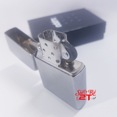 Zippo Satin Chrome 205 - Zippo Chính hãng Mỹ mạ Satin (Newbox)