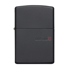 Zippo Black Matte 218 Chính Hãng - Zippo Sơn Đen Tỉnh Điện