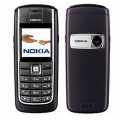 Điện thoại Nokia 6020 Xám - Máy Pin Sạc - BH 1 tháng