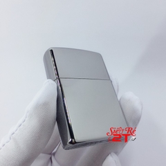 Vỏ Zippo Chrome HP 250 Chính Hãng Mỹ - Chrome Bóng (Newbox)