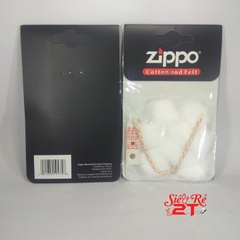 Combo 3 món bông Zippo, chặn xăng Zippo, Bấc Zippo