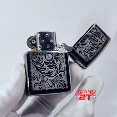 Zippo Venetian Chrome 352 Chính Hãng - Zippo Chrome Hoa Văn Ý