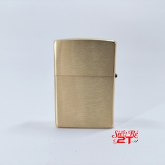 Zippo 204B Brush Brass Khắc Đổ Sơn Hình Tàu Chiến U.S.S. LASSEN DDG-82