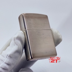 Zippo Mỹ 1997 XIII La Mã Mạ Bạc Chủ Đề Cabin Yes (New)