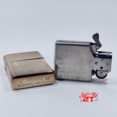 Zippo Mỹ 1997 XIII La Mã Mạ Bạc Chủ Đề Cabin Yes (New)