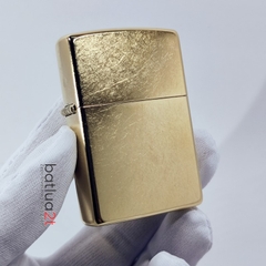 Zippo Gold Dust 207G - Zippo Chính Hãng Vàng Xước Bụi