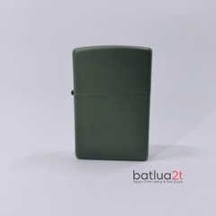 Zippo 221 Green Matte - Zippo sơn tỉnh điện màu xanh quân đội