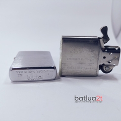 Zippo 1995- XI la mã Brush Chrome mộc ngược (Used 95%)