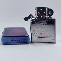 Zippo High Polish Indigo 29899 Chính Hãng - Zippo Xanh Tím Bóng