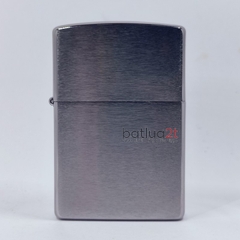 Zippo Brush Chrome 200 Chính Hãng Mỹ - Chrome phay xước (Newbox)