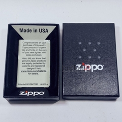 Hộp Zippo Zin Chính Hãng - Hộp Giấy Đen Đựng Zippo