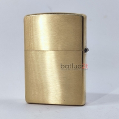 Zippo 2019 Brushed Brass Spade Cards - Chủ Đề Át Bích