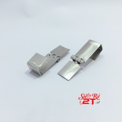 Bản lề Zippo dòng 5 chấu mập kèm chốt bản lề - Bản lề 5 chấu mập cho Zippo cổ giai đoạn 1950 - 1958