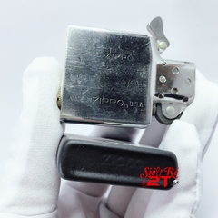 Zippo La Mã VIII - 1992 Black Matte Chủ đề Marlboro Man (New)