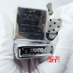 Zippo La Mã XI - 1995 Brushed Chrome Khắc B&D - Chrome phay xước (Used 90%)