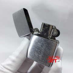 Zippo La Mã XI - 1995 Brushed Chrome Khắc B&D - Chrome phay xước (Used 90%)