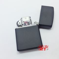 Bật lửa Zippo Black Matte 218 Chính Hãng - Zippo Sơn Đen Tỉnh Điện (Newbox)